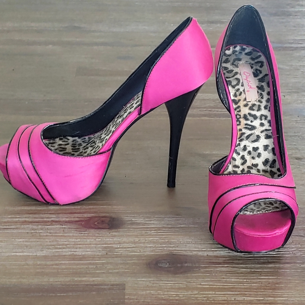 Pink heels
